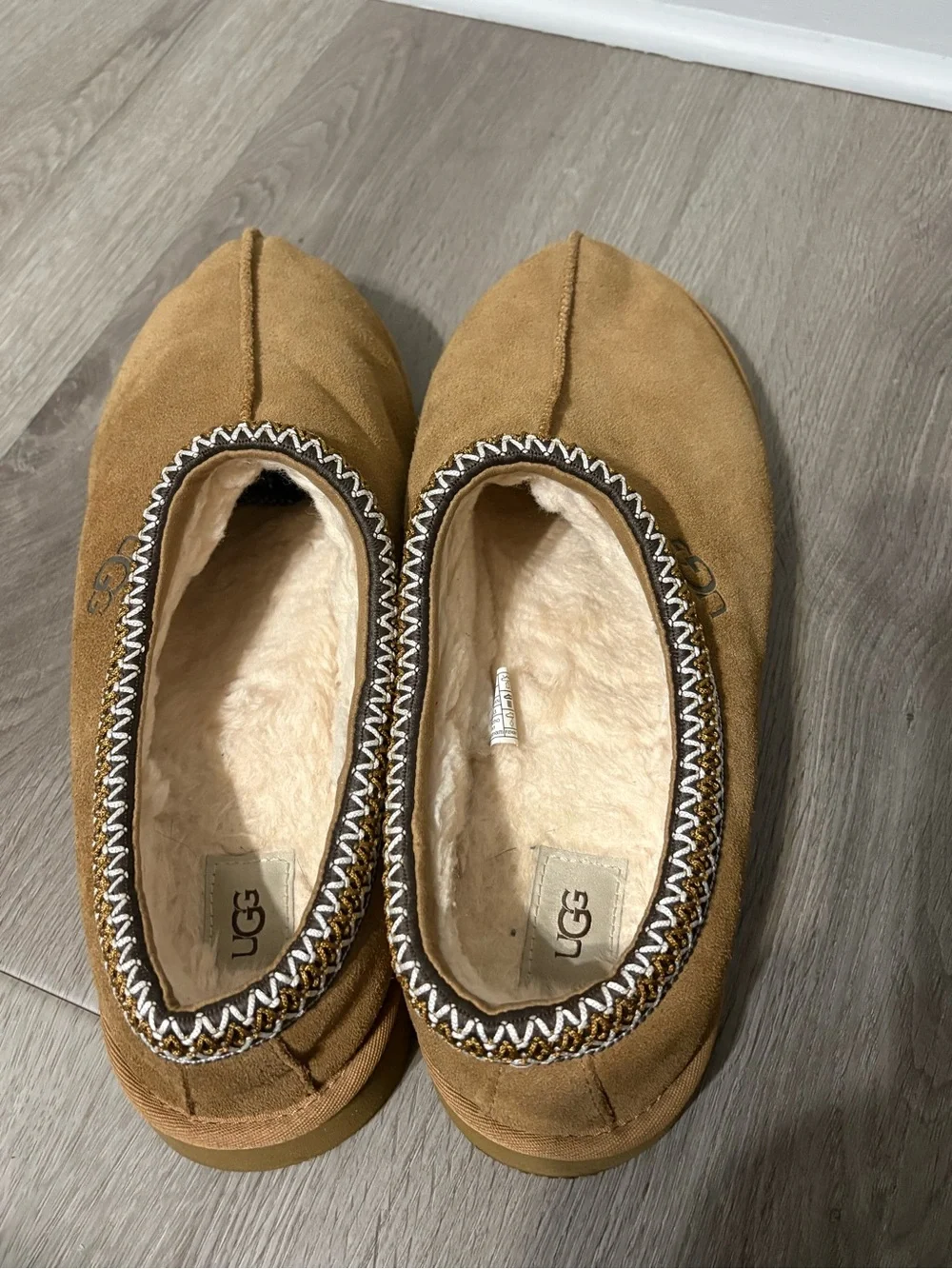UGG Men's Tasman Chestnut Suede Slippers S/N 5950 - Size 15 EUR 49.5